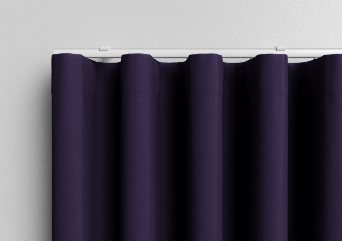 Kyoto Faux Silk, Berry - Made to Measure Curtains - Image 13